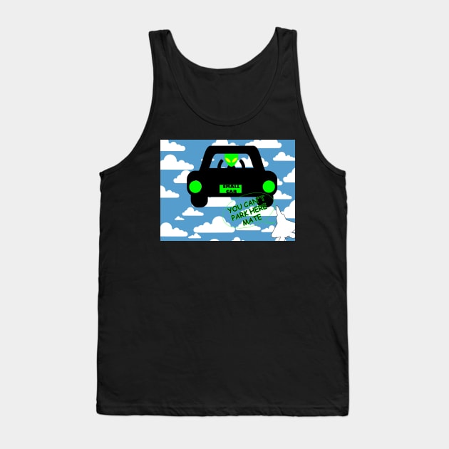 Unidentified parked object will be removed permanently Tank Top by K0tK0tu